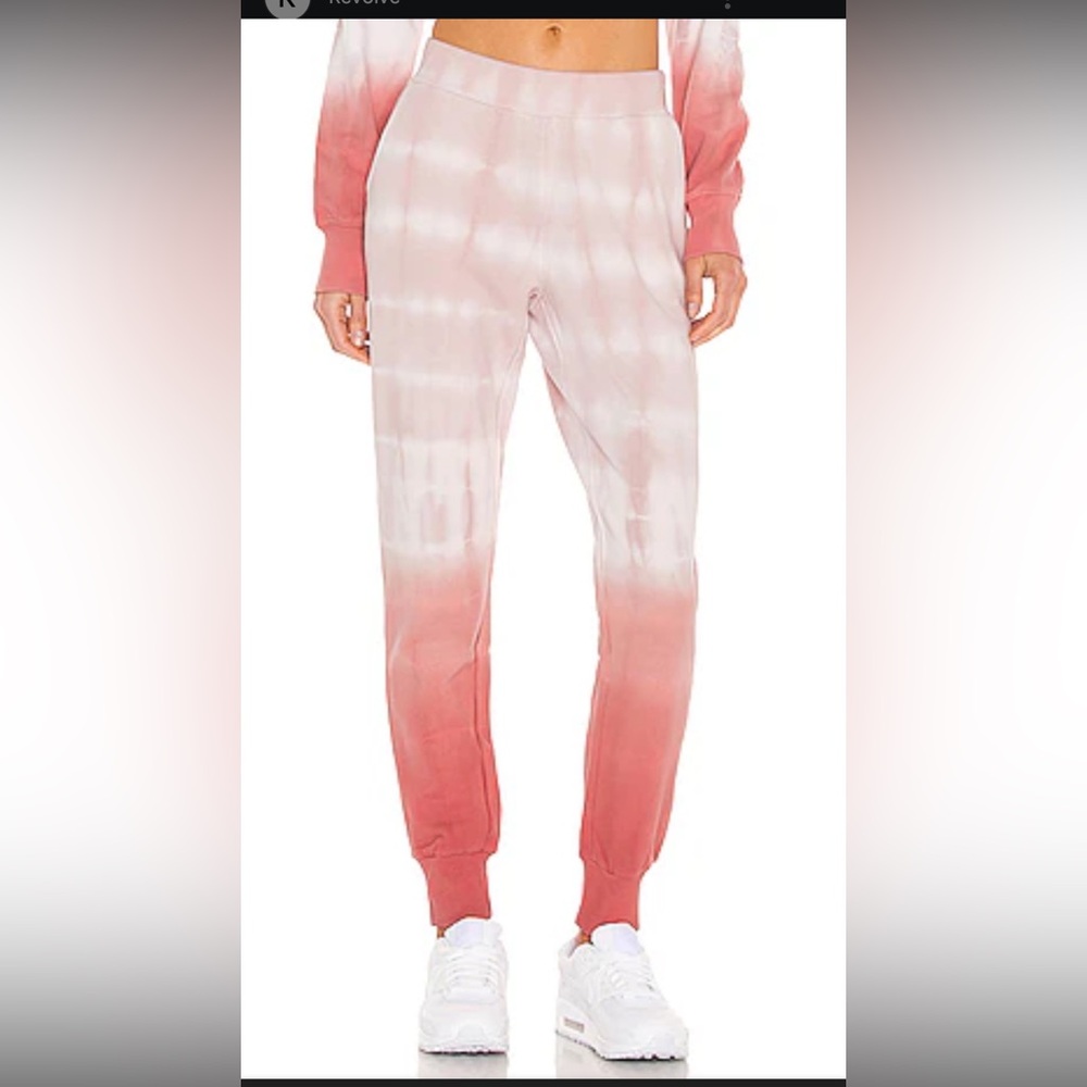 NWT 525 America Tie Dye Dip in Rose Clay jogger from Revolve